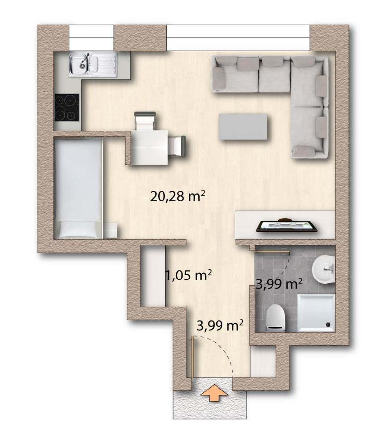 Gluecksburg Ferienwohnung 'Kursnord' Rotenhaus Kültér fotó